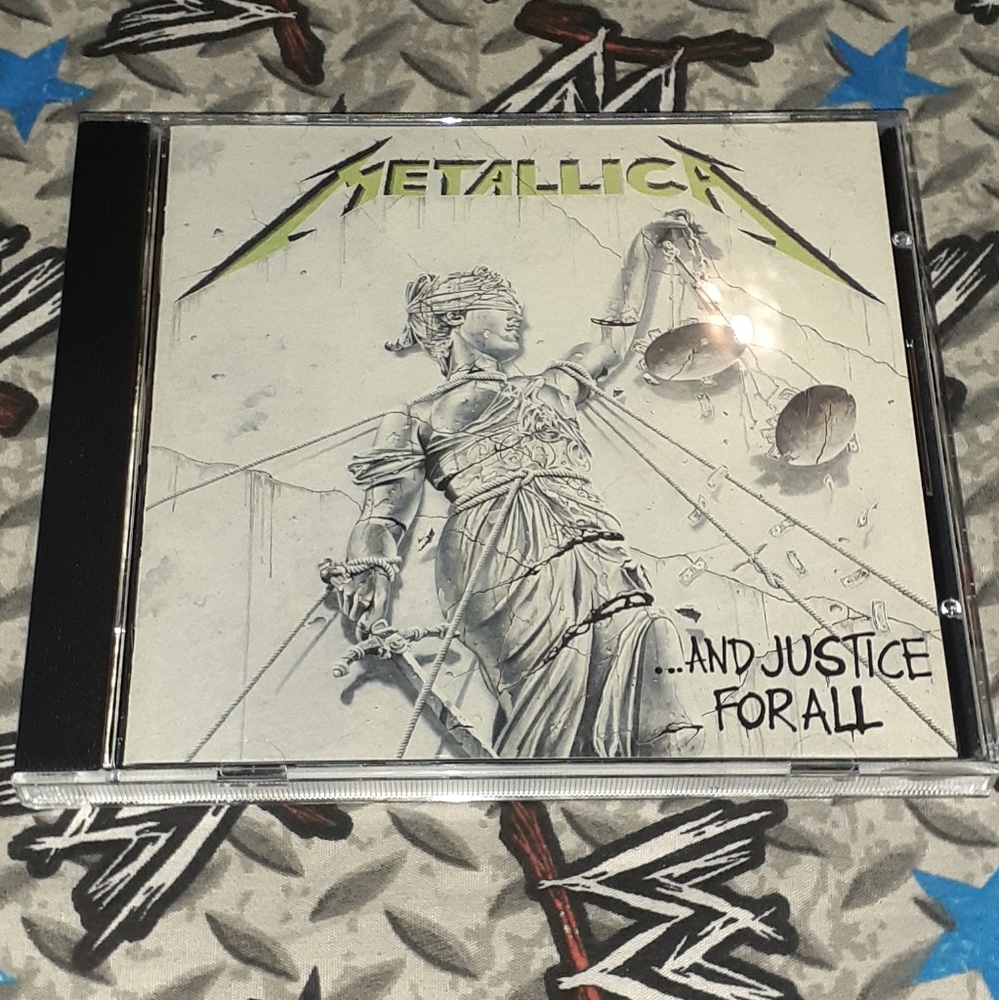 Metallica And Justice For All CD 80s Metal Rock
